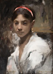 Hlava Capri Girl, 1878