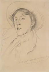 Portrét Vernona Lee, 1889