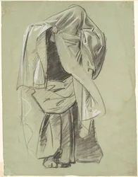 Studie na "Frieze of Prophets"