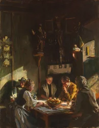 Tyrolský interiér, 1915