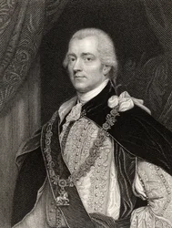 George John Spencer, 2. hrabě Spencer, vyryl B. Holl (1808-84), z 