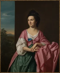 Paní Sylvester (Abigail Pickman) Gardinerová, asi 1772 (olej na plátně)