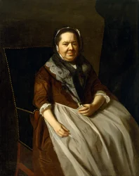 Portrét paní Paul Richard, rozené Elizabeth Garland (1700-73) 1771