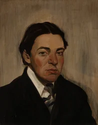 William Glackens, kolem roku 1895 (olej na plátně)
