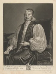 Reverend Edward Fowler, lord biskup z Gloucesteru