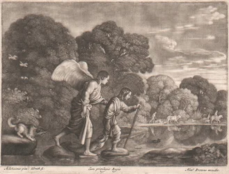Tobit a anděl