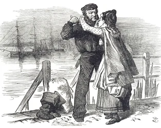 Námořnická pocta Samuelu Plimsollovi (1824-1898), anglickému politikovi a sociálnímu reformátorovi, za práci, kterou odvedl jako poslanec za Derby při zavádění právních předpisů upravujících nakládání a námořní způsobilost obchodních lodí