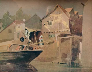 Řeka, King Street, Norwich, c1800
