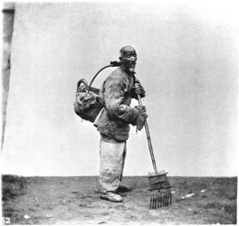Deník v Číně kolem roku 1870 (foto)