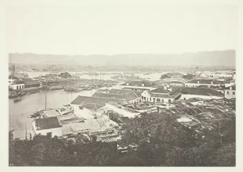 Foochow Foreign Settlement, c. 1868.