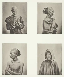 Čtyři hlavy, Typy dělnické třídy, c. 1868.
