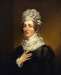 Portrét paní John Trumbull, rozené Sarah Hope Harvey (1774-1824) 1820-23