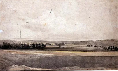 Poblíž Handborough, Oxon
