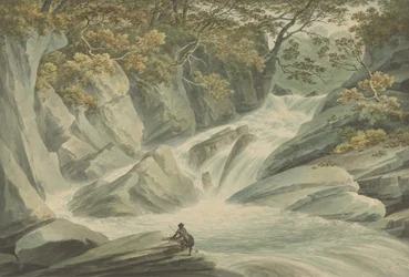 Hafod: Horní část kaskády