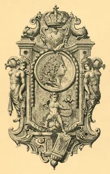 Ocelová klíčová deska, počátek 18. století, 1881.