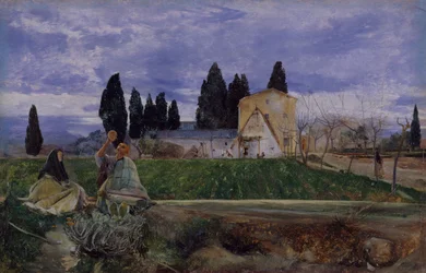 Jaro ve Španělsku, poblíž Gordella, c1869.