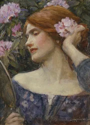 Vanity, cca 1910 (olej na plátně)