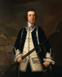 Portrét námořního důstojníka, tradičně známého jako Augustus Keppel (1725-86) kolem roku 1749
