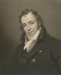 Portrét Jamese Warda (1769-1859) vyrytý Jamesem Wardem