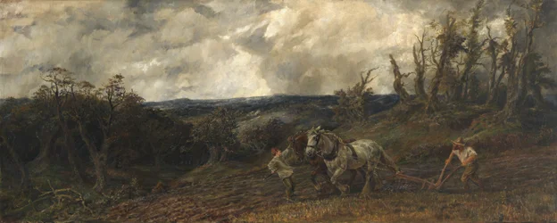 Orba v bouřlivém počasí, 1853