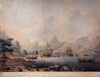 Pohled na Mooreu, 1787