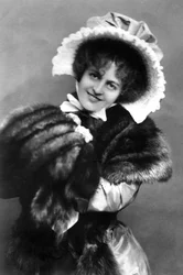 Marie Studholme 1875-1930, anglická herečka, 1904.