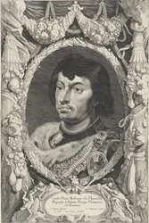 Portrét Karla Smělého, vévody z Burgundska Duces Burgundiae (název série)
