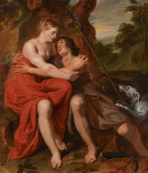 Venuše a Adonis