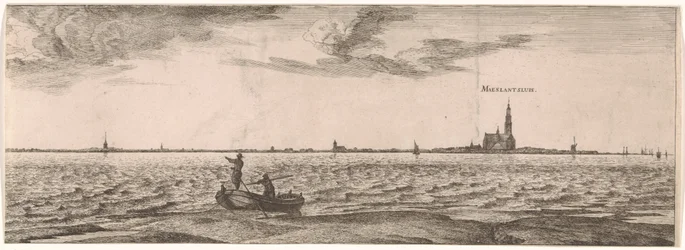 Pohled na Maassluis Pohlednice (název série)