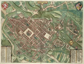 Mapa WRATISLAVA Bresslaw, z 