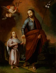 Svatý Josef a Ježíšek, ca. 1794.