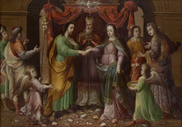 Svatba Panny, ca. 1690.
