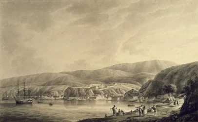 MALASPINA, Alejandro (1754-1809). Italsko-španělský mořeplavec a objevitel; POZO, Jose del (18. století). Detail. Kresba. ŠPANĚLSKO. MADRID (AUTONOMNÍ SPOLEČENSTVÍ). Madrid. Námořní muzeum