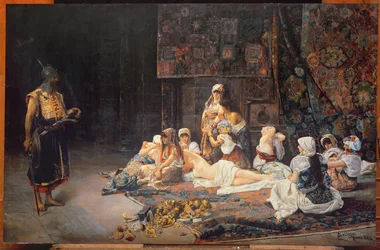 V harému, 1884