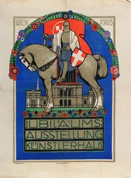 Jubilejní výstava Vídeň Künstlerhaus, 1908.