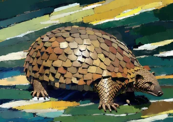Zvířata: pangolin 1