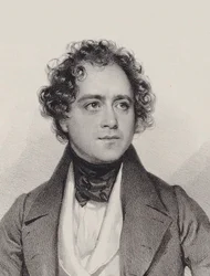 Portrét skladatele Johanna Vesque von Püttlingen 1803-1883, 1838.