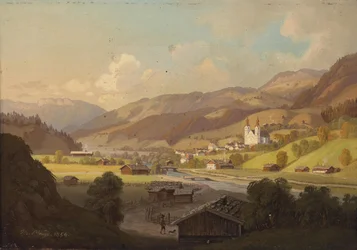 Pohled na Maria Rain, Korutany