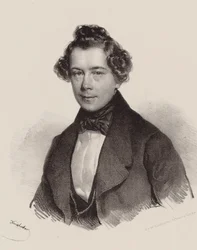 Portrét skladatele Josepha Lannera 1801-1843, 1830.