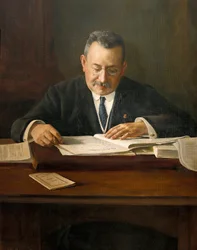 Portrét Enrica Prata de la Riba (1870-1917), katalánského nacionalistického politika, 20. století