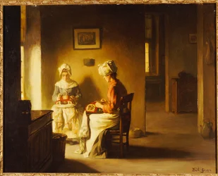 Švadleny v interiéru