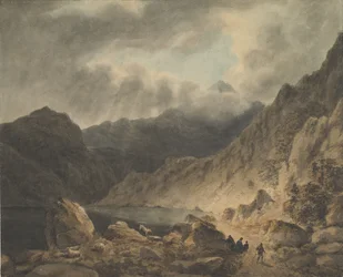 Bouře nad jezerem, 1800-1811.