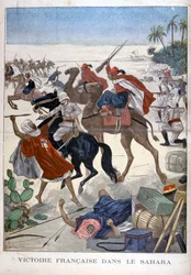 Francouzské vítězství na Sahaře, 1900