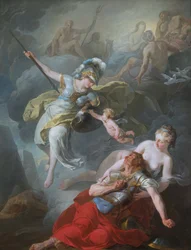 Bitva Minervy proti Marsu, 1771.