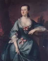 Paní David Chesebrough, 1754.