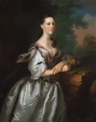 Paní Samuel Cutts, ca. 1762-63.
