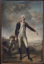 Portrét Gilberta Motiera markýze De La Fayette (1757-1834), Boze, Joseph (1745-1826). Olej na plátně, c. 1785. Mount Vernon Memorial Park