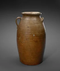 Churn, c. 1870-1900 (glazovaná kamenina)