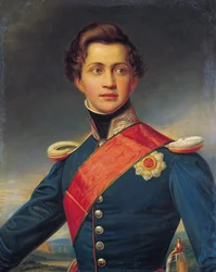 Othon Ier de Grece - Portrét Otty, řeckého krále - Stieler, Joseph Karl (1781-1858) - 1832 - Olej na plátně - 89x68 - Muzeum Benaki, Atény