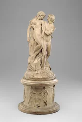 Perseus zachraňující Andromedu, kolem roku 1786 (terakota)